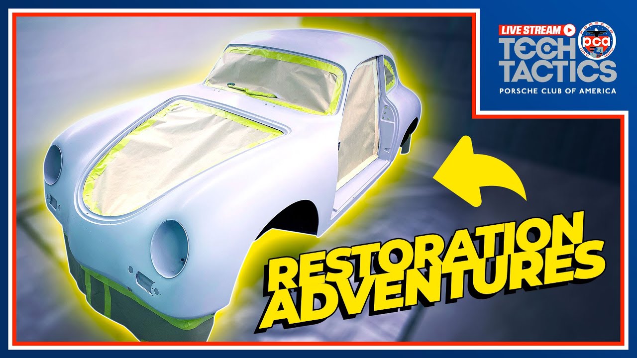 Porsche restoration adventures with John Paterek | Tech Tactics Live