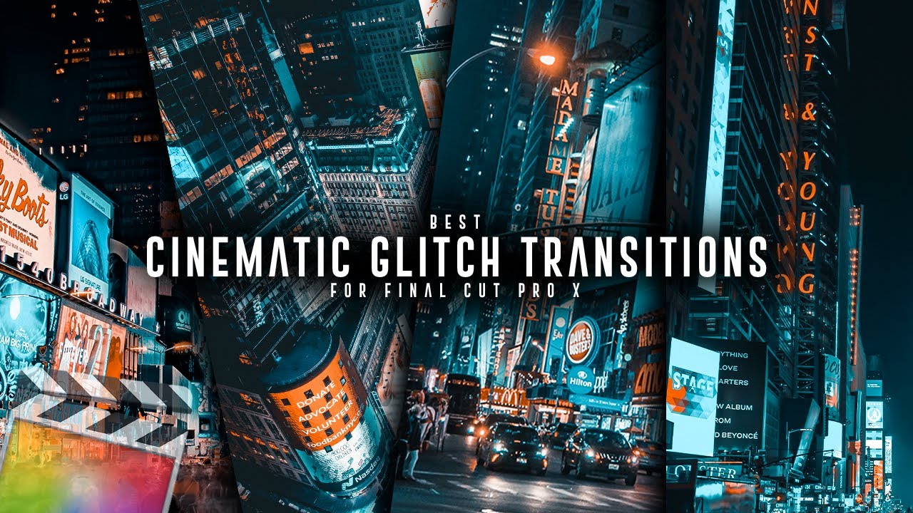 *FREE* Cinematic Glitch Transitions for Final Cut Pro X || 2021🔥