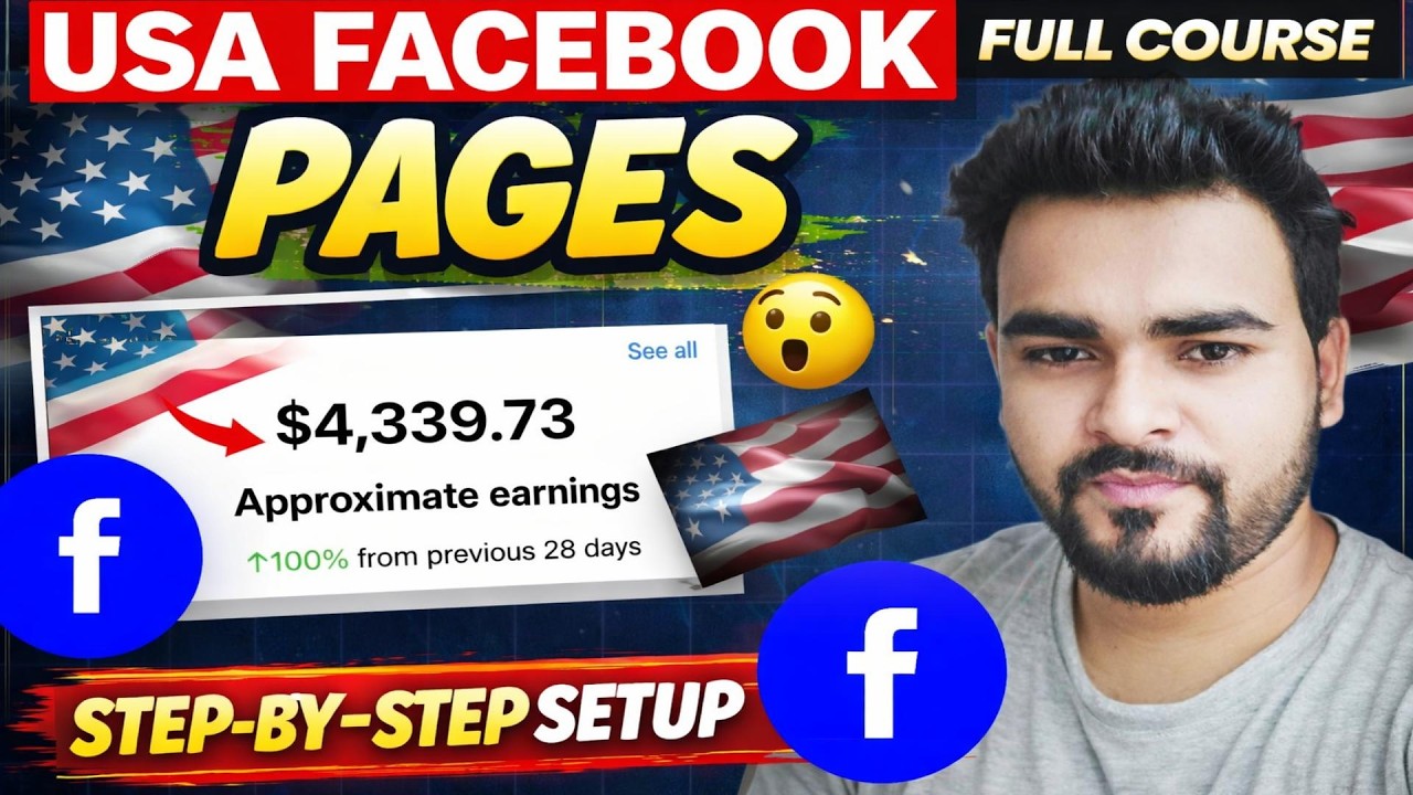 USA Audience Ke Liye Facebook Page Setup Full Tutorial | Monetization Ready Page Banane Ka Tarika💰