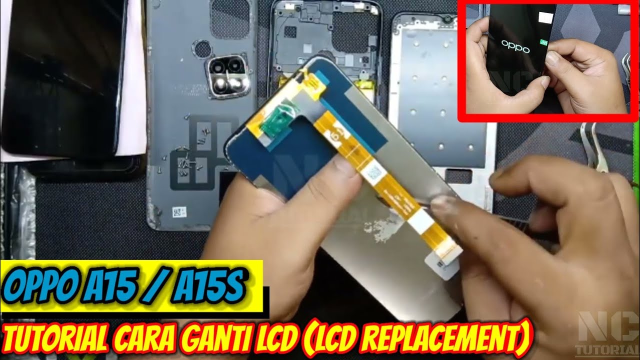 TUTORIAL CARA GANTI LCD HP OPPO A15 / A15S || LCD REPLACEMENT