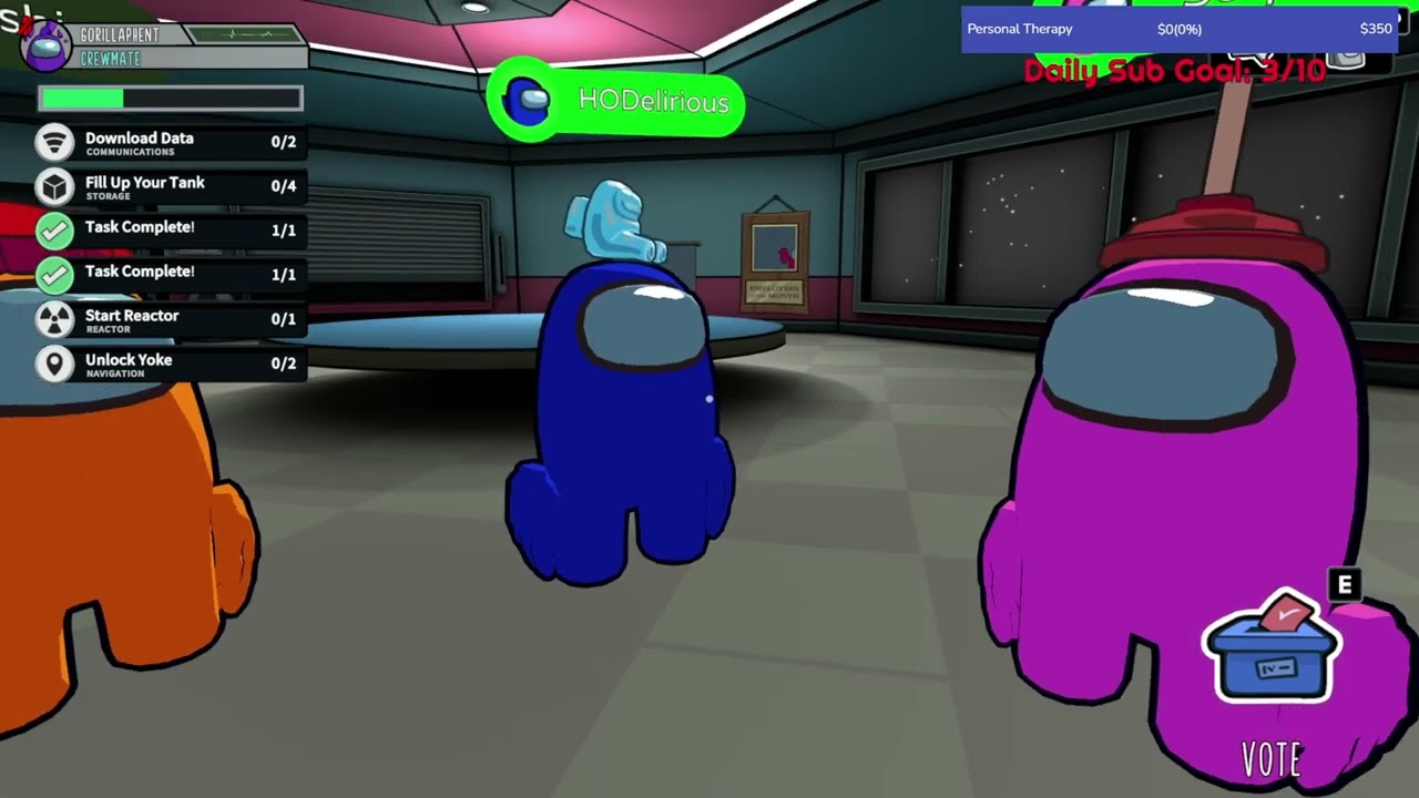Among Us 3D Is The Way Of The Future | Among Us 3D | w/ @CaRtOoNz @H2ODelirious @DashieGames