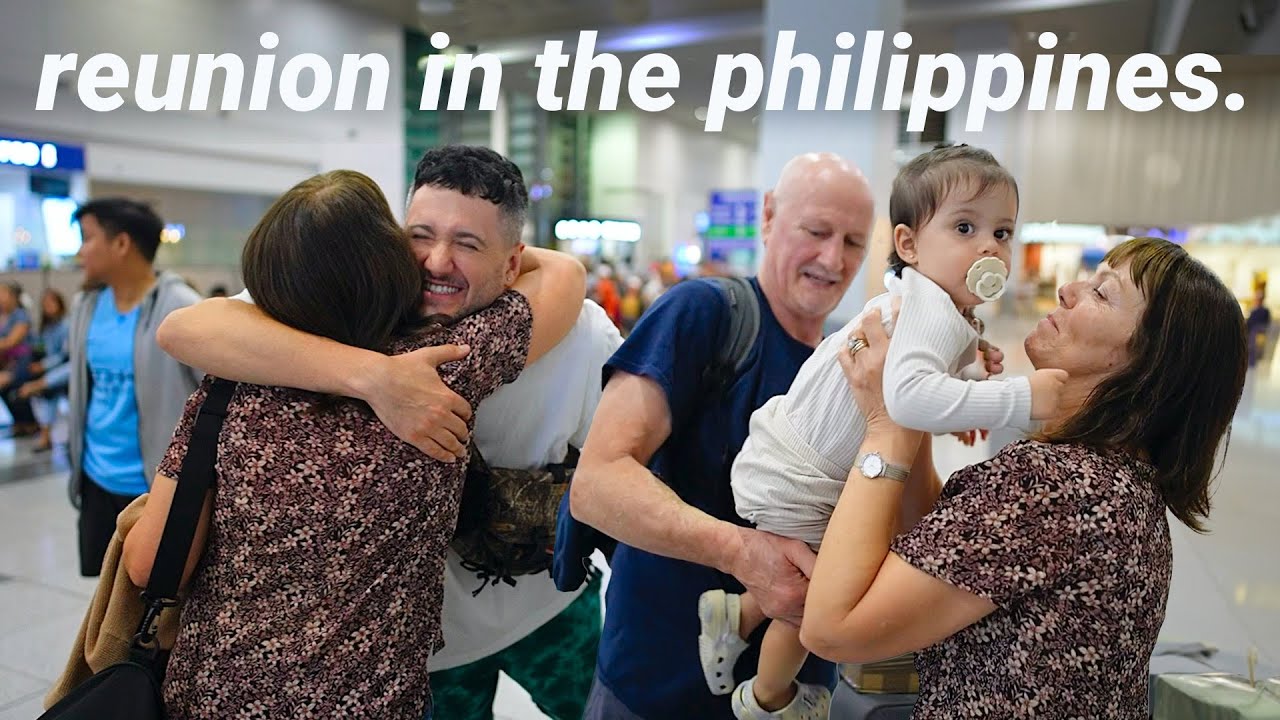 Parents Arrive In The Philippines To See Grandchildren For The First Time *Emotional*