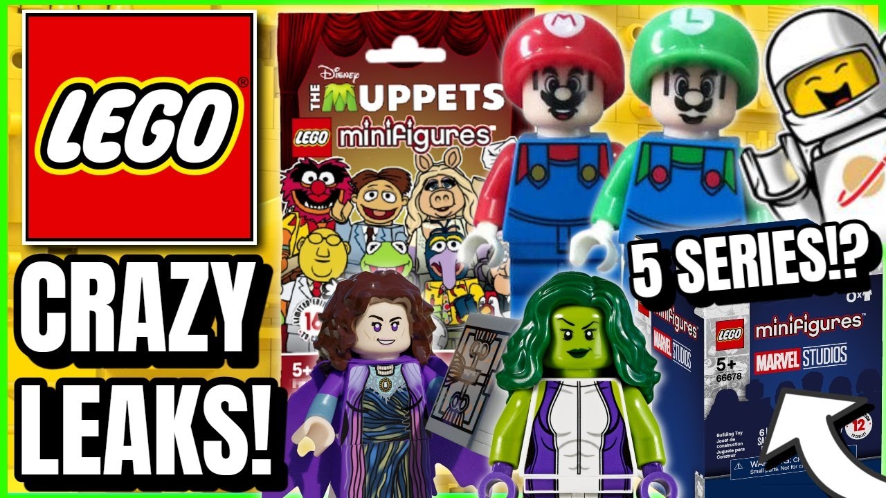 CRAZY Lego Minifigure 2022 LEAKS! (5 SERIES IN 2022!?)