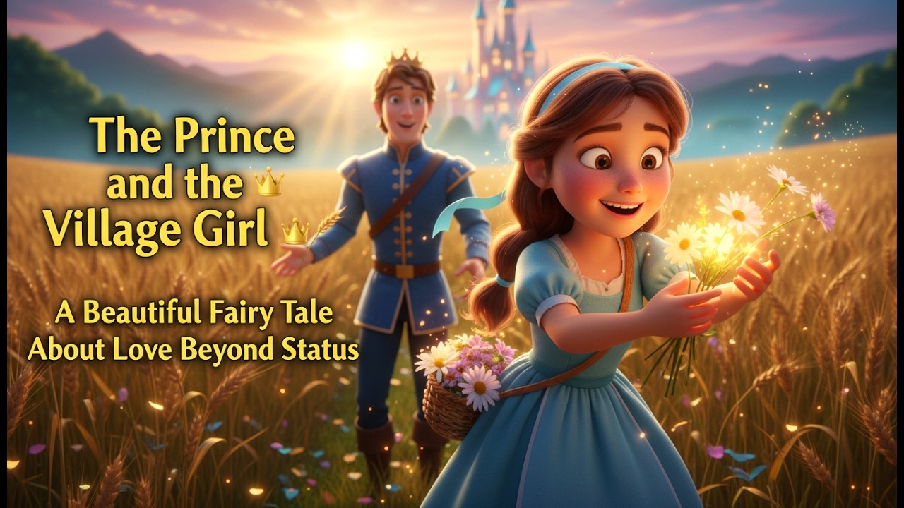 The Prince and the Village Girl 👑🌾 | A Beautiful Fairy Tale About Love Beyond Status