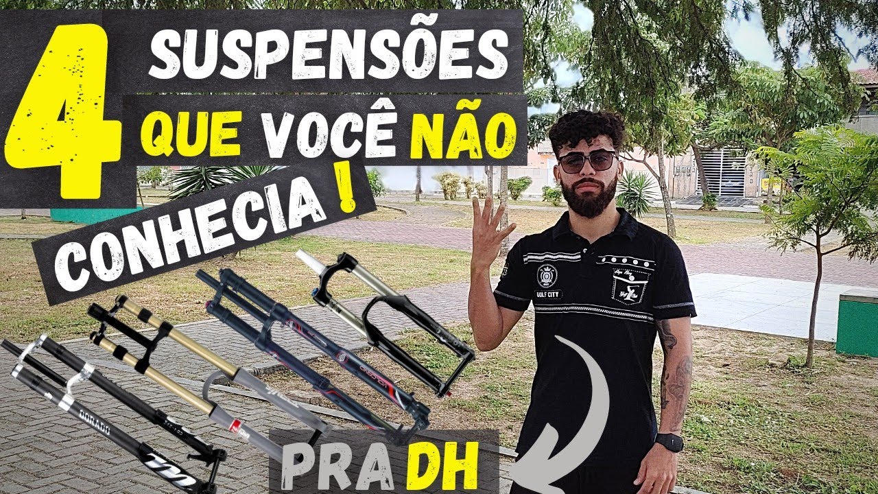 SUSPENSAO  DE DOWNHILL  QUE VOCE TALVEZ NAO CONHEÇA