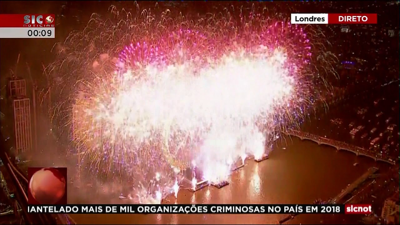 Passagem de Ano 2019 - PORTUGAL/LONDRES - SIC NOTICIAS