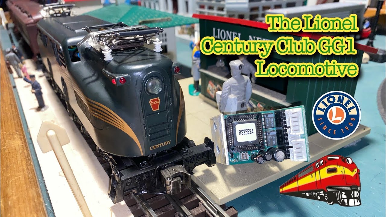 Обслуживание и модернизация локомотива Lionel Century Club 2332 GG1 #lioneltrains #ogaugetrains #...
