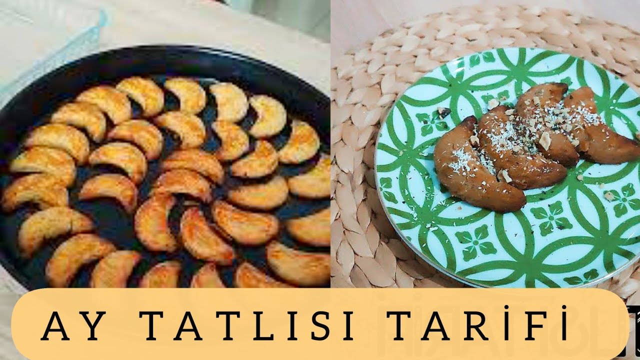 AY TATLISI TARİFİ VE SUNUMU 🌙RAMAZANA UYGUN TATLI 🤌 #tarif #aytatlısı