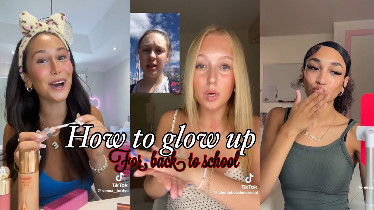Bts glow up TikTok compilation|| 2024-2025 year #backtoschool #glowup  #tiktok