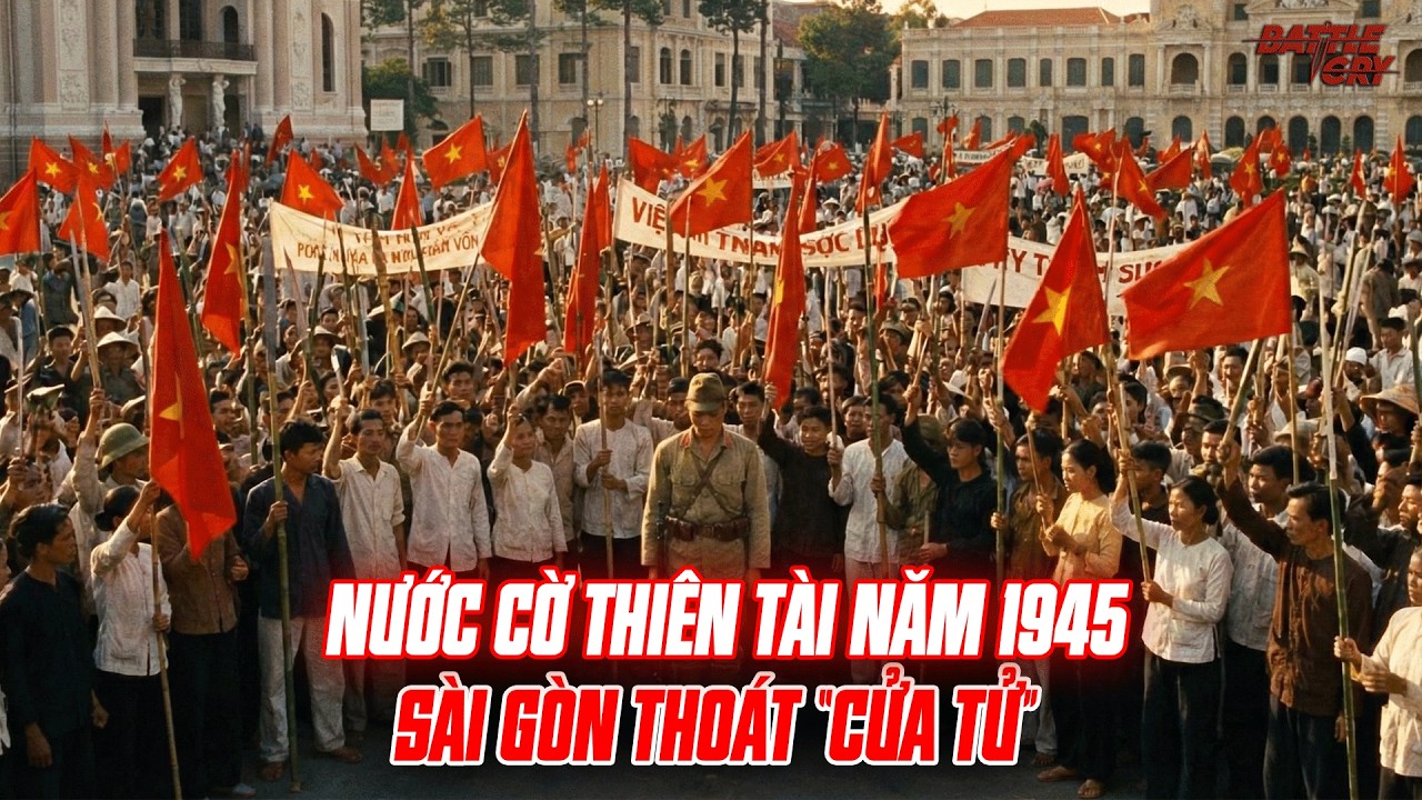 SÀI GÒN 1945: CUỘC ĐUA 24 GIỜ NGHẸT THỞ VÀ CÚ 