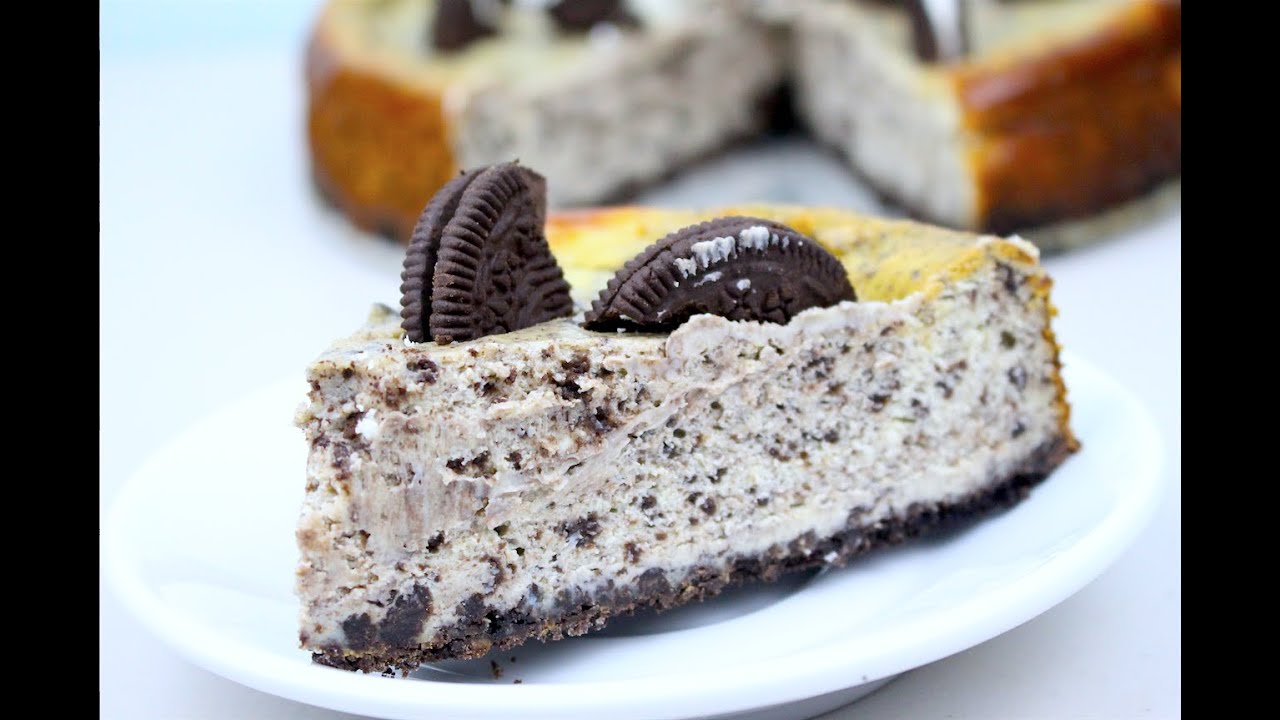 Baked Oreo Cheesecake