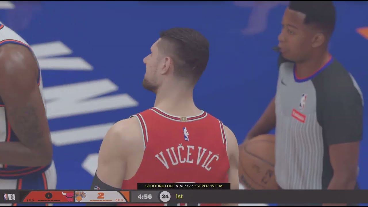 NBA 2K26 Chicago Bulls Vs. New York Knicks