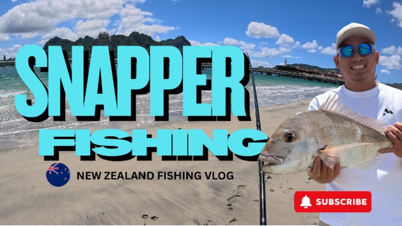 Big Snapper Mission in Marsden Pt. Northland #fishing #nzfishing #outdoors #nzoutdoors #surfcasting