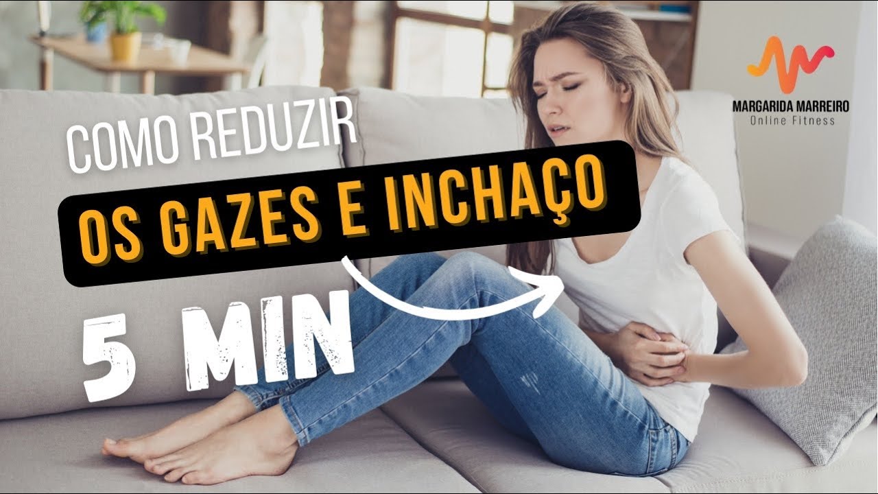Como reduzir gases e barriga inchada? Automassagem de 5 min