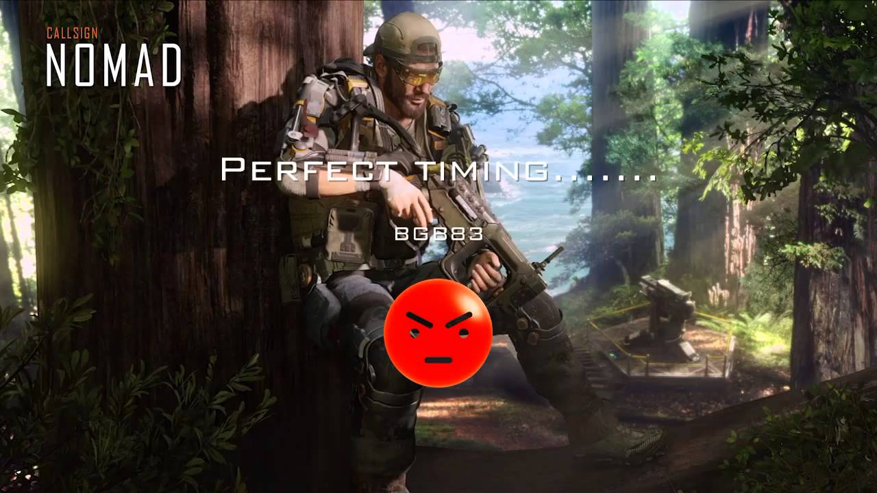 Call of Duty Black Ops 3 - SVG Sniper perfect timing one shot triple kill