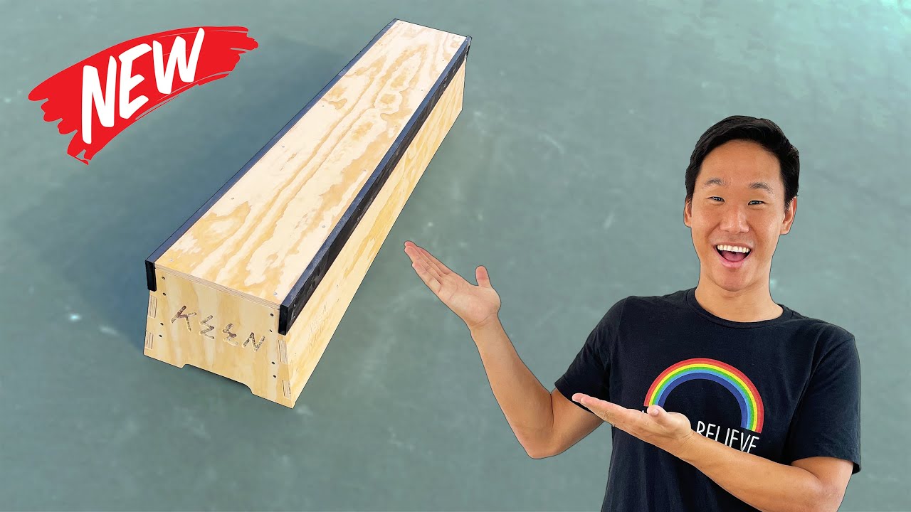 КАТАНИЕ НА МОЕМ НОВОМ GRIND-BOX ОТ KEEN RAMPS