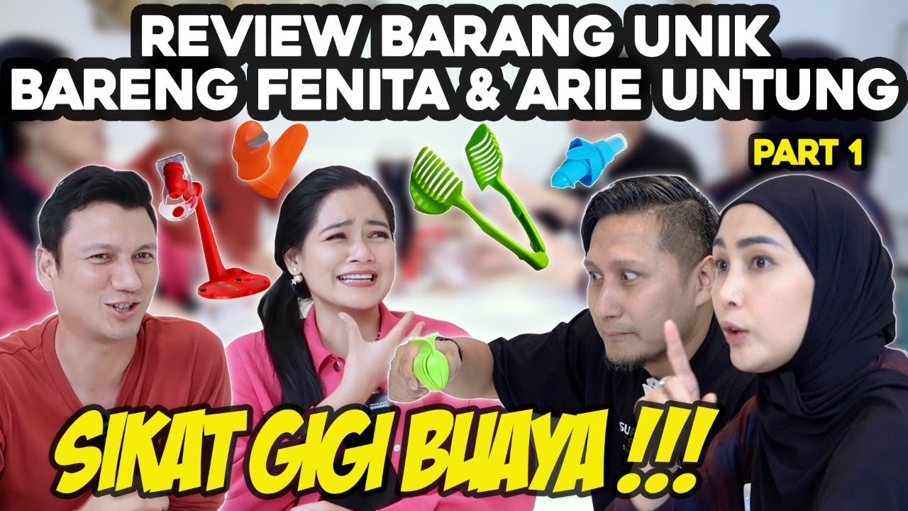 CAPEK NGAKAK PARAH! TEBAK & REVIEW BARANG UNIK START 250 RUPIAH???SIKAT GIGI BUAYA??