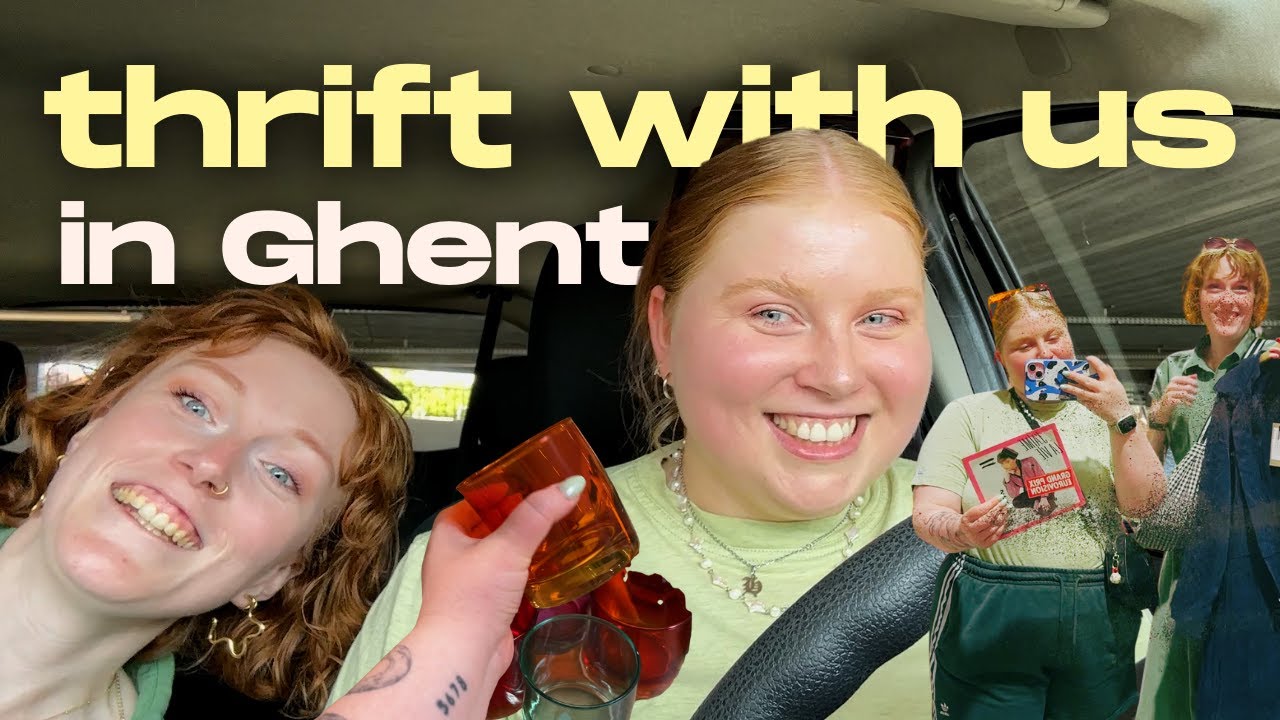 Thrift With Me In The Largest Thrift Store Of Ghent 🌼 | + HAUL & REVIEW