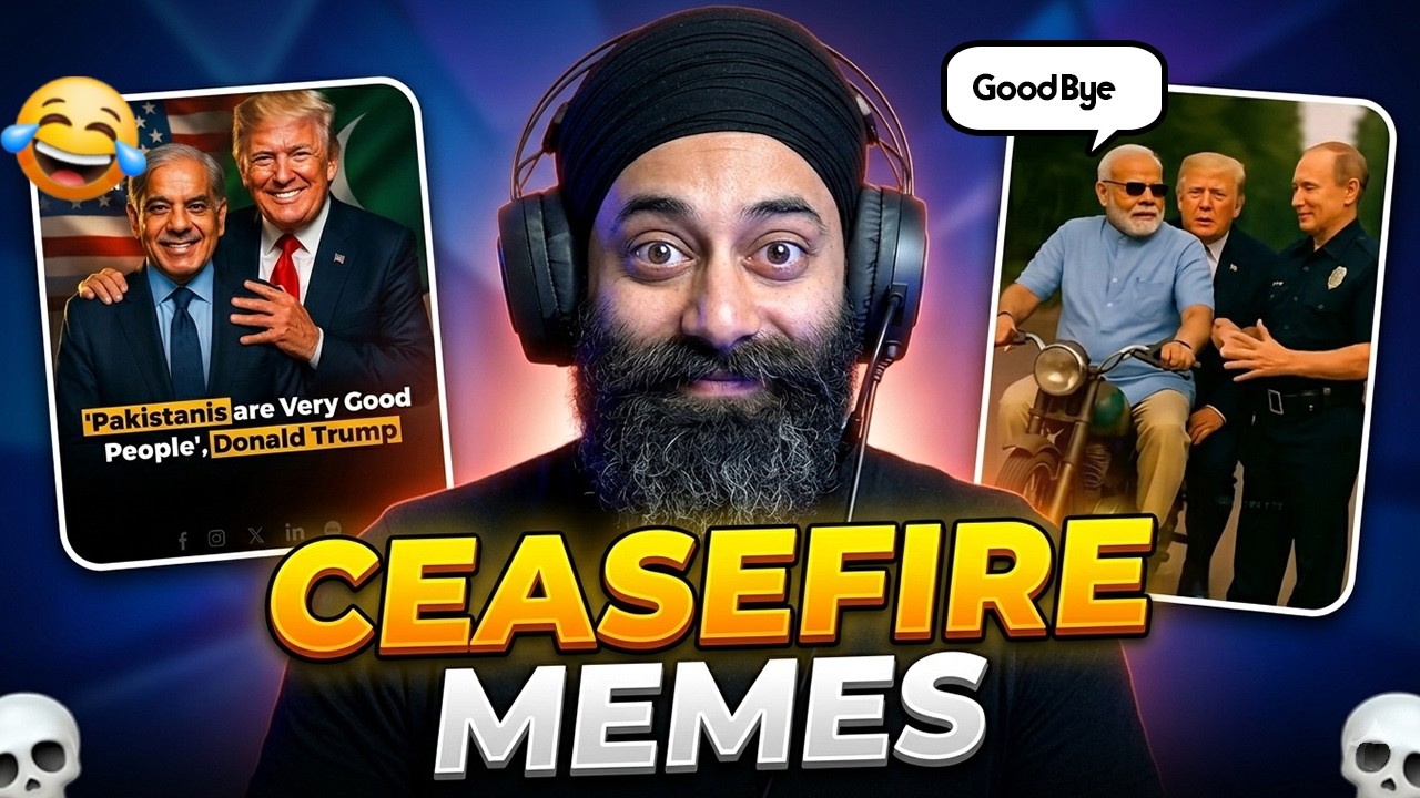 😂 CEASEFIRE MEMES: IRAN vs US | INDIAN REACTION 🇮🇳
