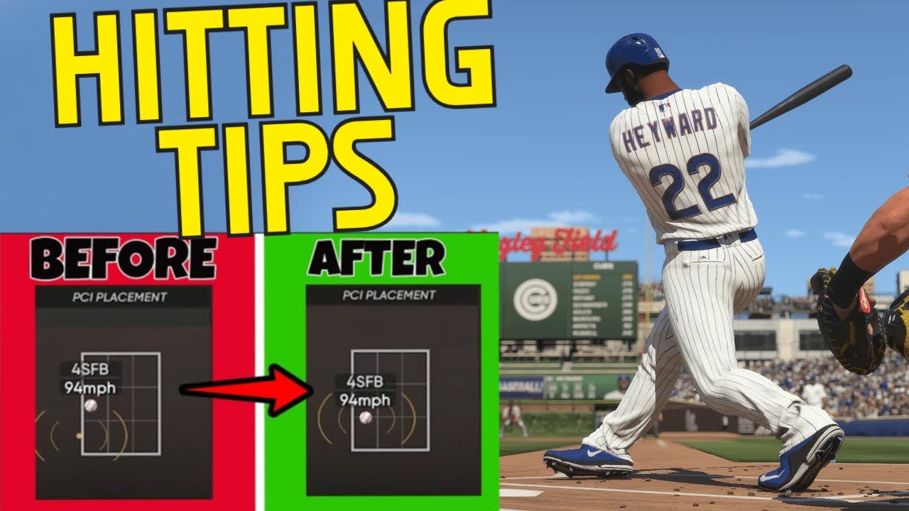 BEST HITTING TIPS FOR MLB THE SHOW (Stop Slamming PCI)
