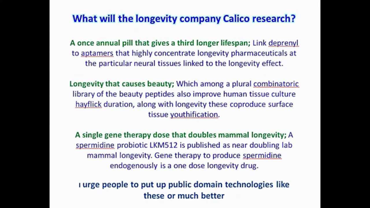 Calico Google Genentech &infin; What Will The Longevity Company Calico Research Now?