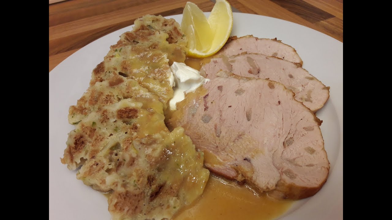 Vadas tűzdelt sertéssel és szalonnás zsemle gombóccal  @Szoky konyhája
