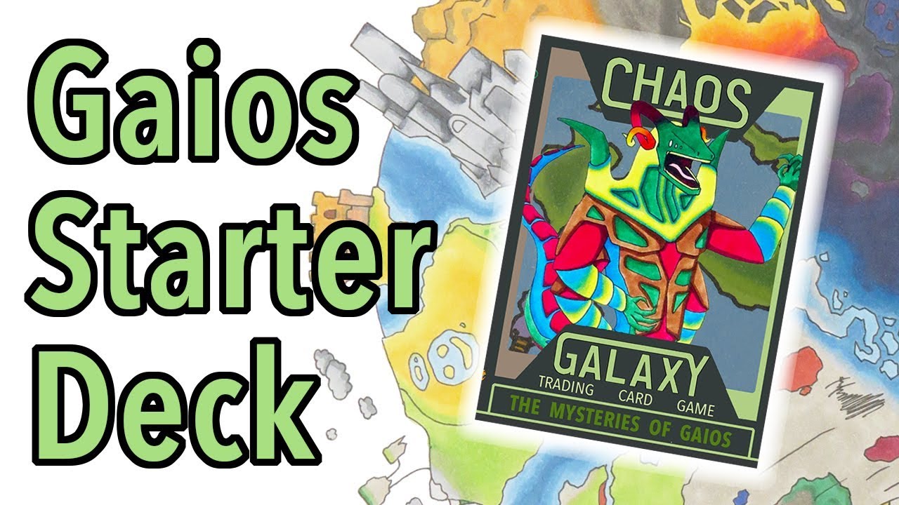 Chaos Galaxy Starter Deck 3 Opening: The Mysteries of Gaios (Now available to buy!)