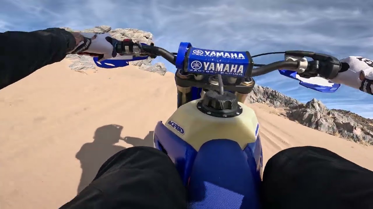 Jumping at the dunes