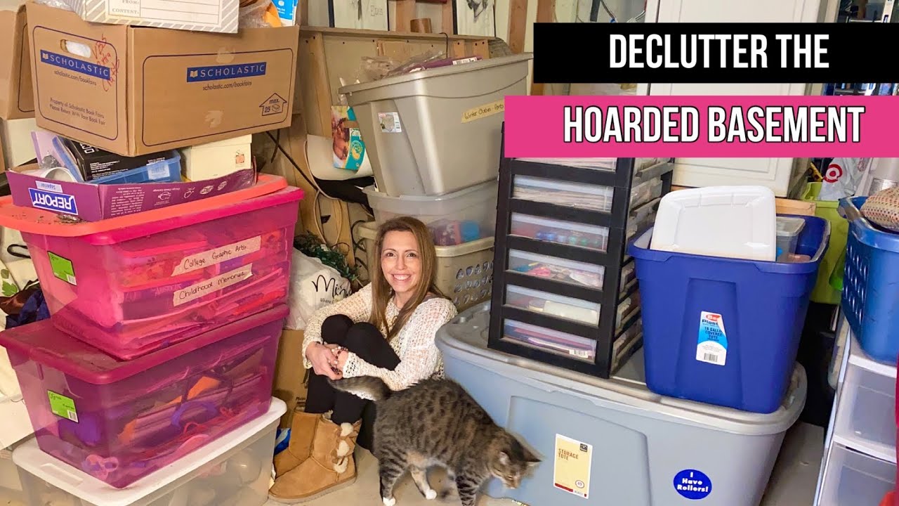 Hoarders ❤️ DeClutter the Basement | How to change Behaviors & Habits