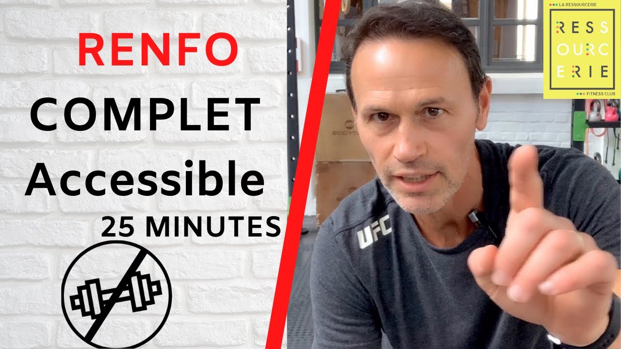 Cours de Renforcement pour tout le corps sans matériel (25 MIIN) #bellesilhouette #SPORTALAMAISON