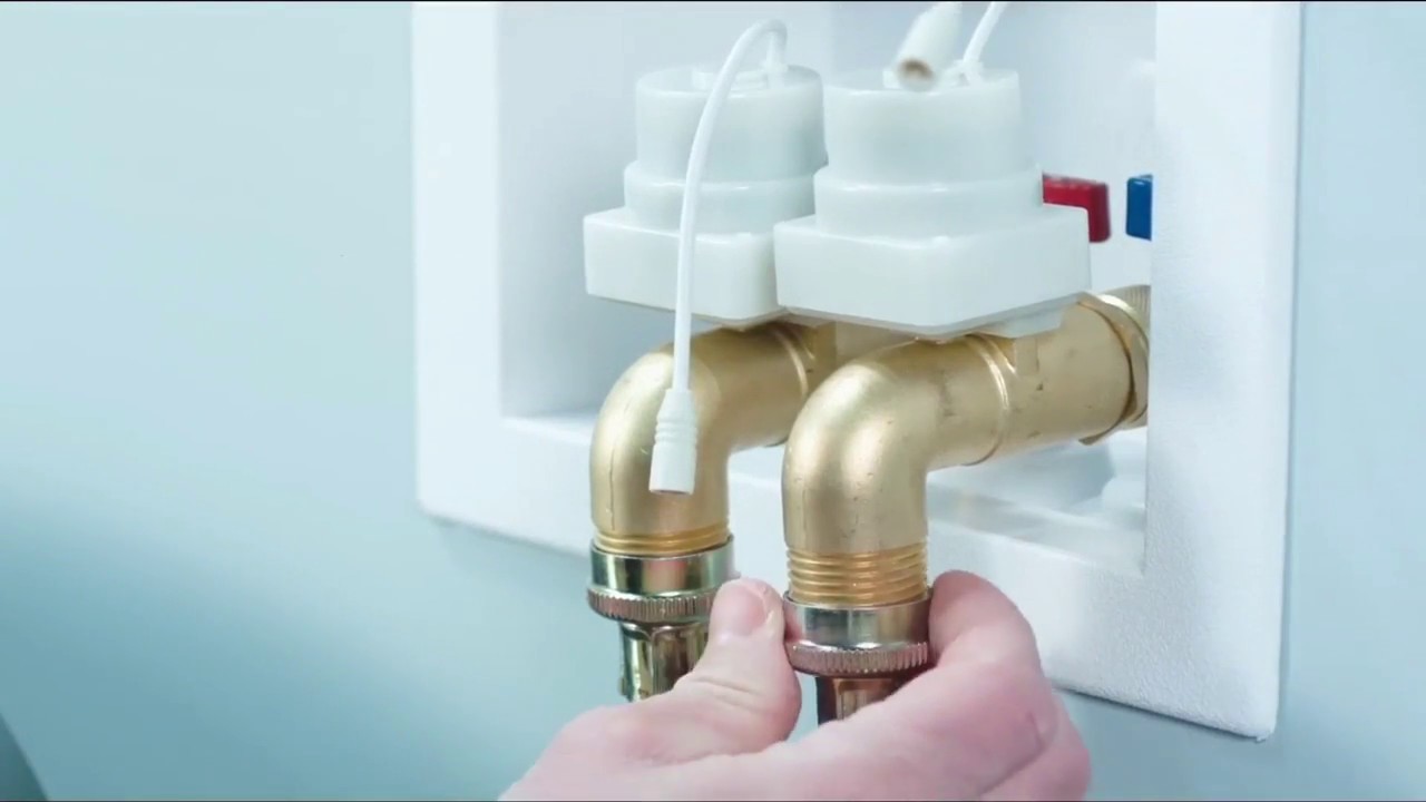 LeakSmart- Washing Machine Leak Detection System Installation