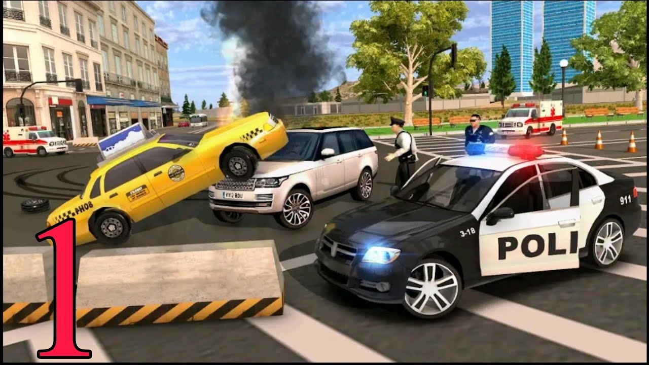 Chasing Criminals in Police Car | Intense Cop Gameplay