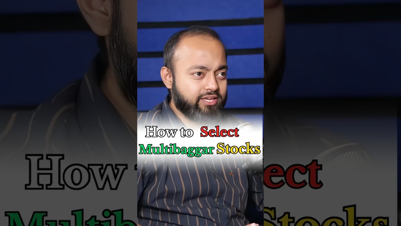 HOW TO SELECT MULTIBAGGER STOCKS 🔥| ABHISHEK KAR | #stockselection #stockmarket #shorts