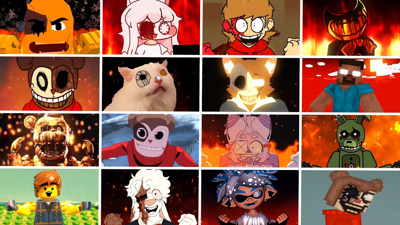 FNF TWIDDLEFINGER MULTIVERSE Part 6 (ALL NEW ANIMATION // Max vs Chicken Nugget)