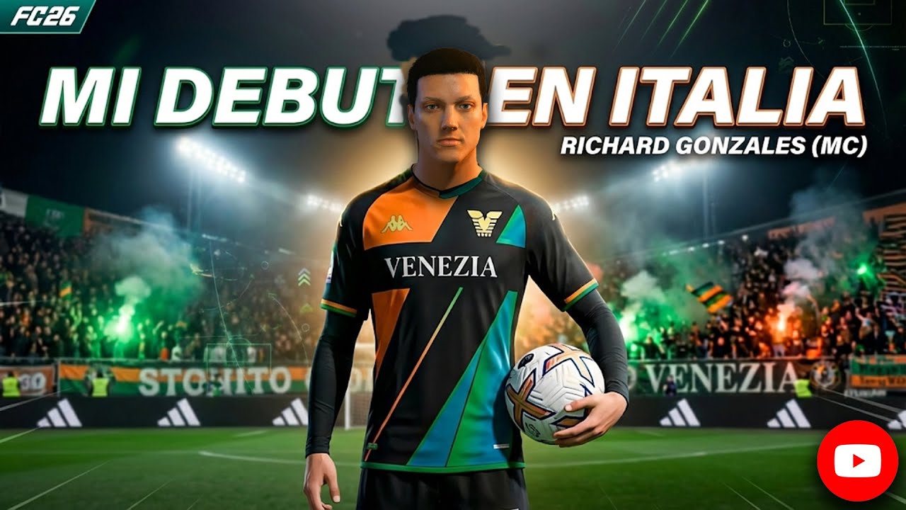 El debut de Richard Gonzales en Italia 🇮🇹 | FC26 Modo Carrera