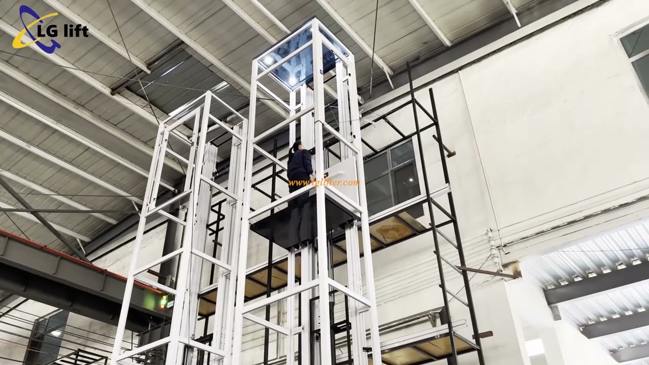Two sets Hydraulic Home Lifts for Philippines client