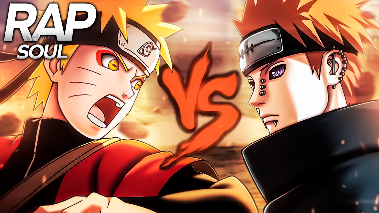 NARUTO VS PAIN RAP (Naruto Shippuden) - Invasión a Konoha | SoulRap  ft. @LucksterrRap