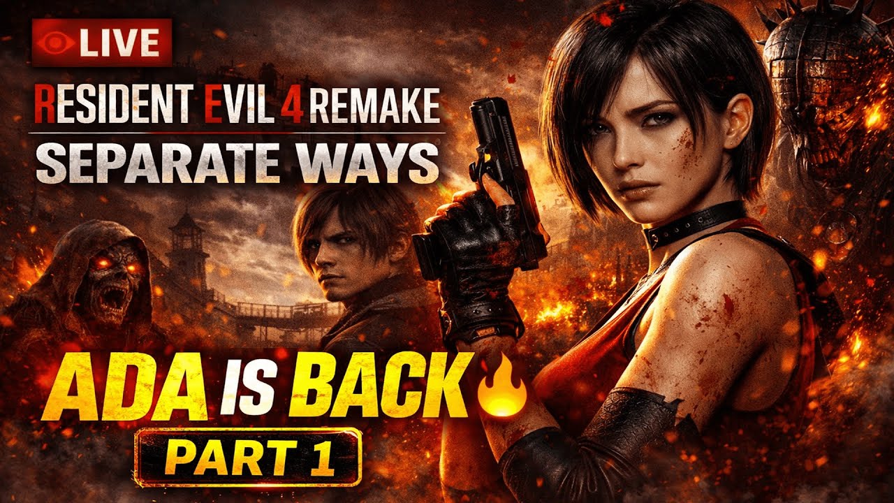 SURVIVE OR DIE 😈 RE4 Separate Ways Part 1 LIVE