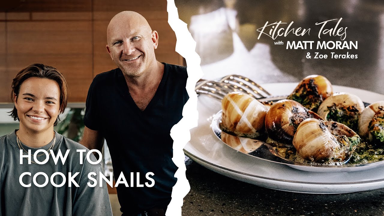 How to Cook Snails // Kitchen Tales with Matt Moran // Zoe Terakes