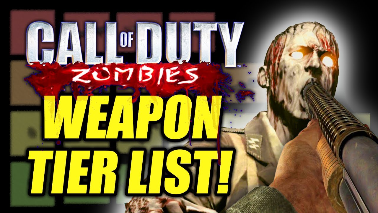 World at War Zombies | Список уровней оружия! (со статистикой)