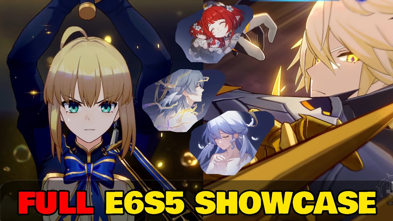 NEW UPDATE FINALLY HERE - E6S5 Saber VS E6S5 Phainon Showcase (NO SUSTAIN) | 3.4 NEW MoC, APOC