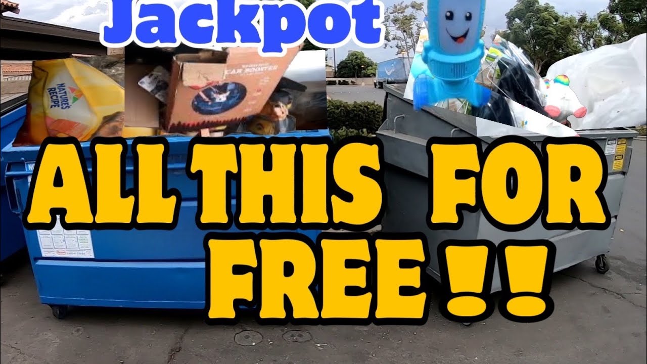 I SCORED ALL THIS FOR FREE WHLE  DUMPSTER DIVING!! YOU WON'T BELIEVE IT.