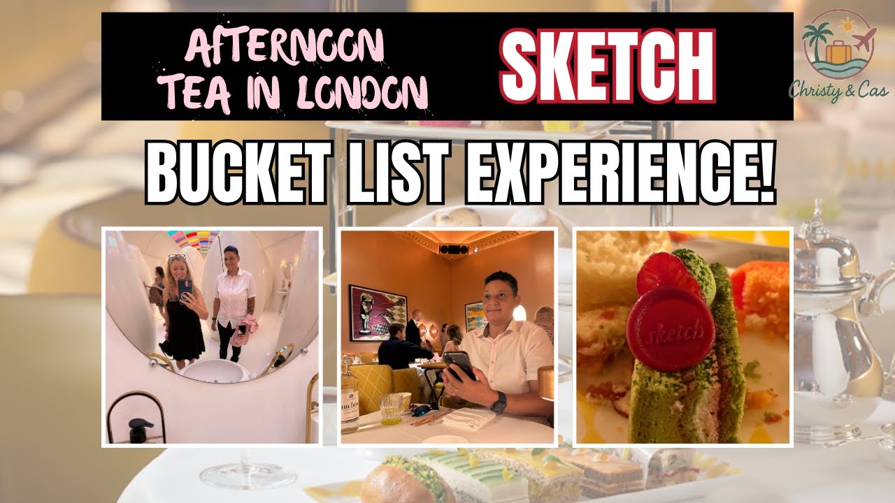 Afternoon Tea at SKETCH London | Bucket List Experience in the Gallery (9 Conduit Street)