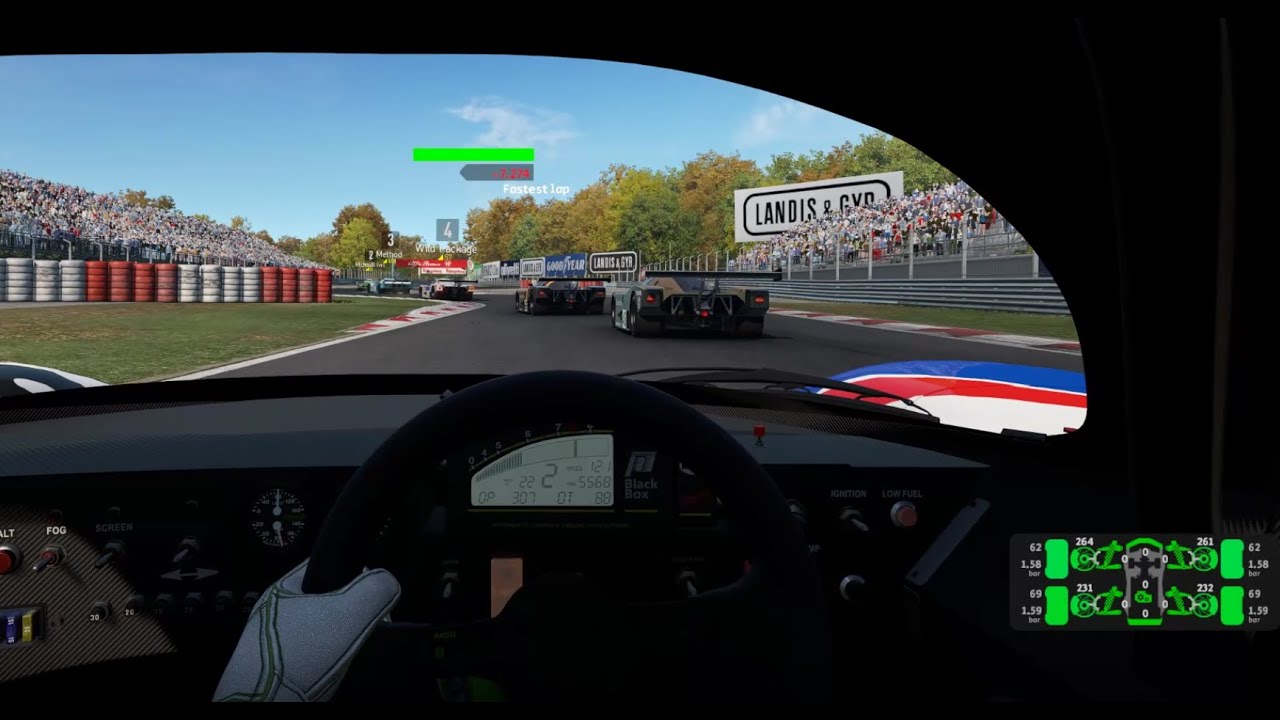 Automobilista 2 - Nissan R89C Group C - Monza 1991 online test race