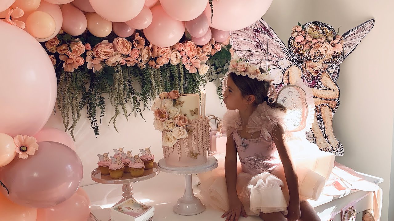 Faye’s fairy birthday party