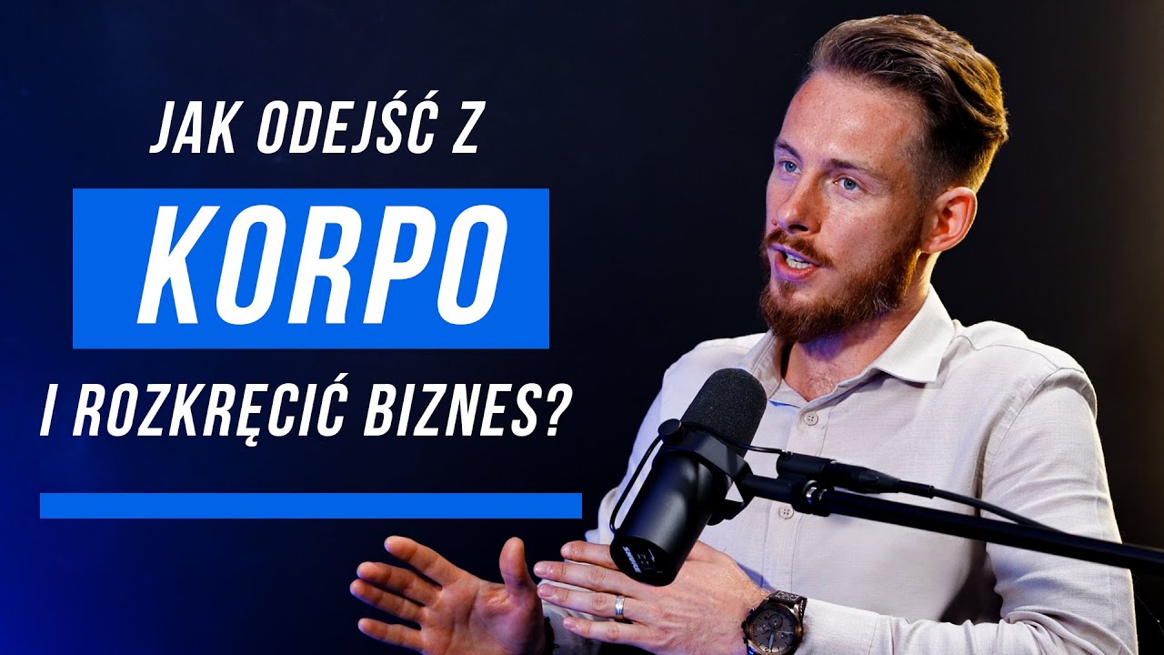 Bał się odejść z ETATU, a dziś prowadzi dochodowy BIZNES. Inspirująca historia Kamila Granisa