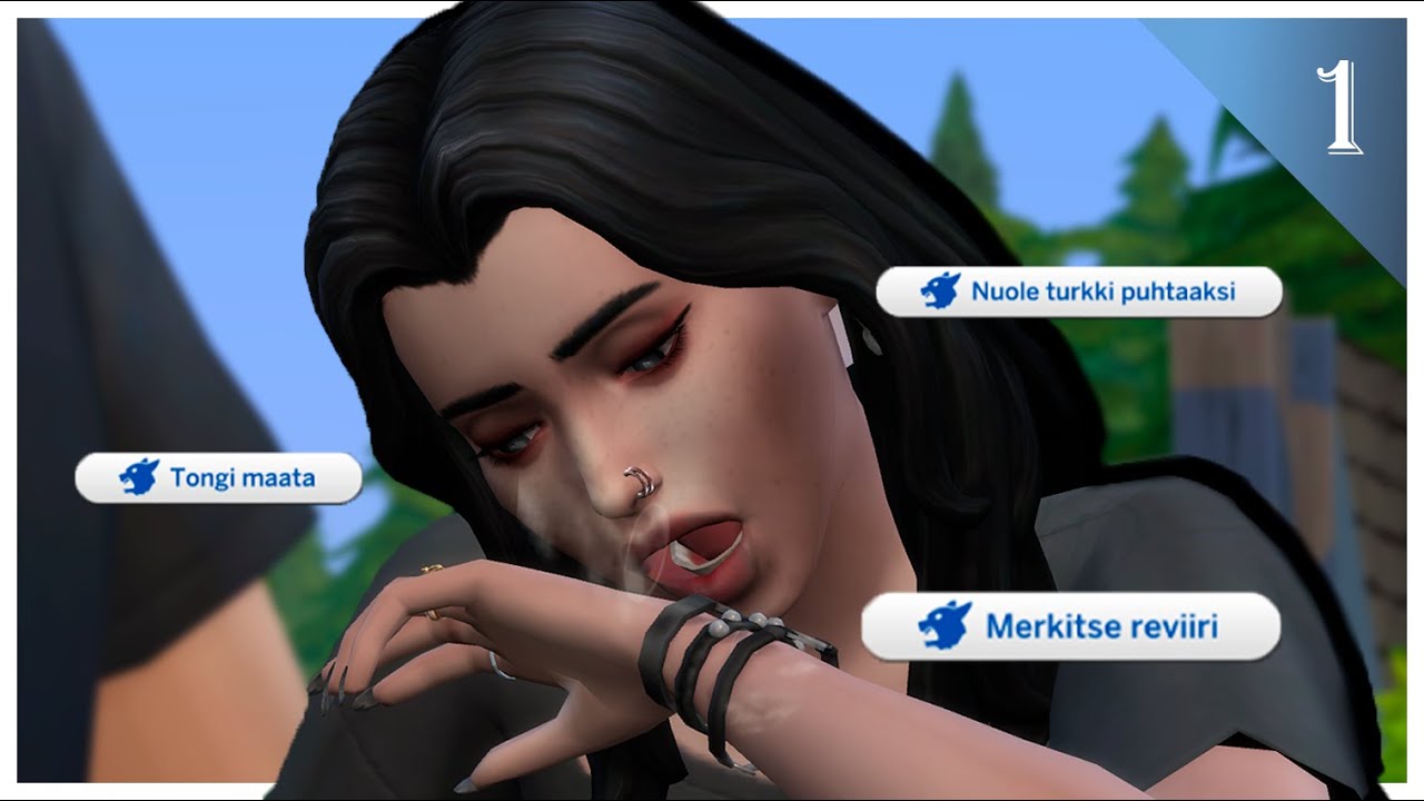 Tää mun SIM on NIIN NOLO.. 🙈 | The Sims 4 - Ihmissudet |