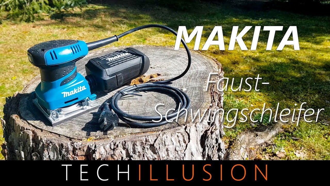 🛠HANDLICHSTER SCHWINGSCHLEIFER von Makita?! - Bo4558 - Review und Test