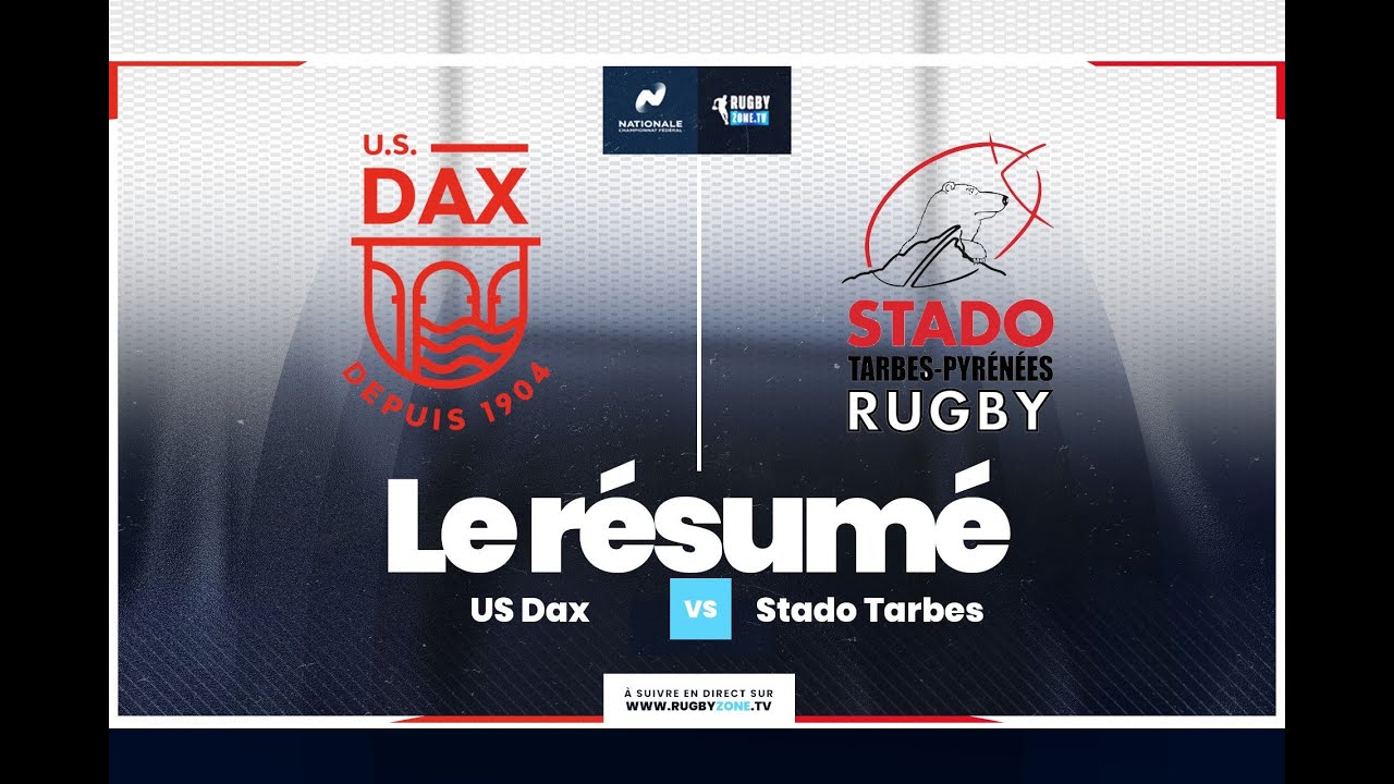 Nationale J25 - US DAX vs Stado Tarbes