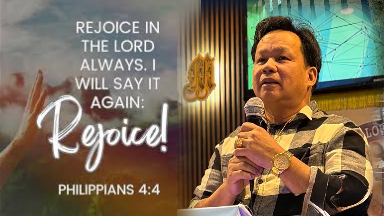 ( Philippians 4:4 ) “Always Rejoice” Ptr.Elisito R. Soriao Dec.12,2025